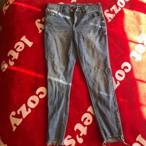Old Navy Rockstar mid-rise jeans